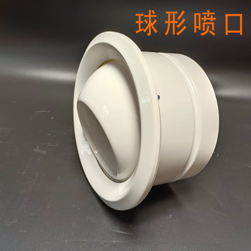 球形噴口